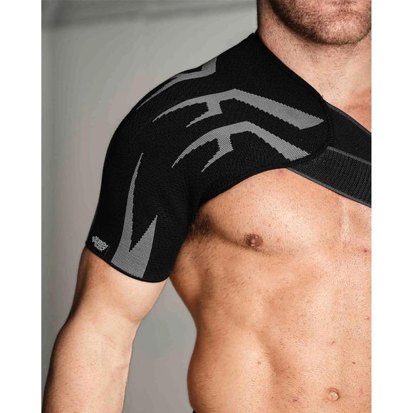 Anaconda Fightwear Other - Anaconda Fightwear 3D Compression Shoulder Brace Gel Padding Black Grey Size M
